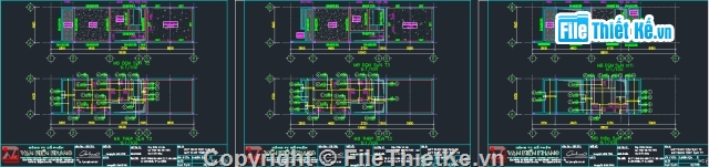 Nhà phố,Nhà 3 tầng,bản vẽ nhà phố 3 tầng,nhà phố 3 tầng 3.4x11m,3 tầng