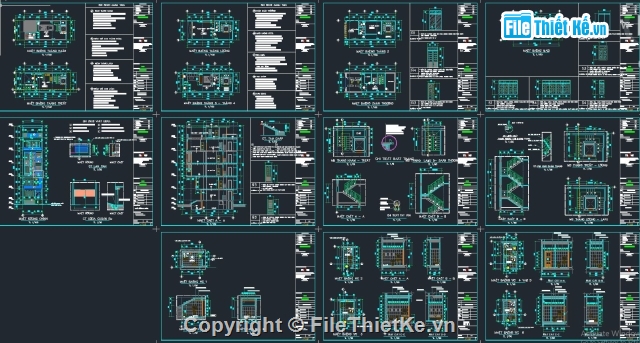 Bản vẽ nhà phố,kiến trúc nhà phố,nhà phố 5 tầng,bản vẽ nhà phố 5 tầng