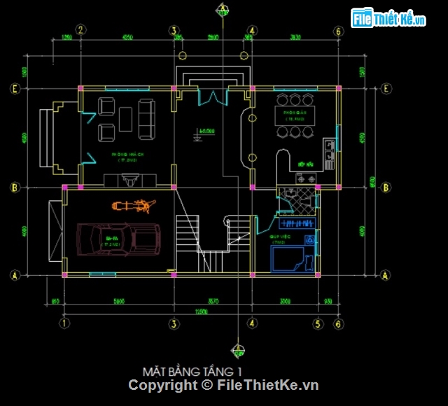 biệt thự 3 tầng,Biệt thự 3 tầng,kiến trúc biệt thự,bản vẽ biệt thự 3 tầng