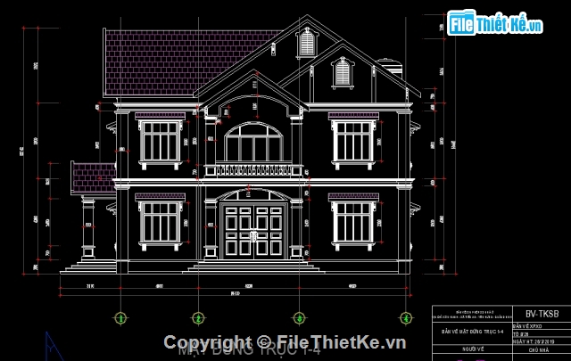 biệt thự 2 tầng,kiến trúc biệt thự,Sketchup biệt thự 2 tầng,sketchup biệt thự,bản vẽ autocad biệt thự,biệt thự 2 tầng 11x15m