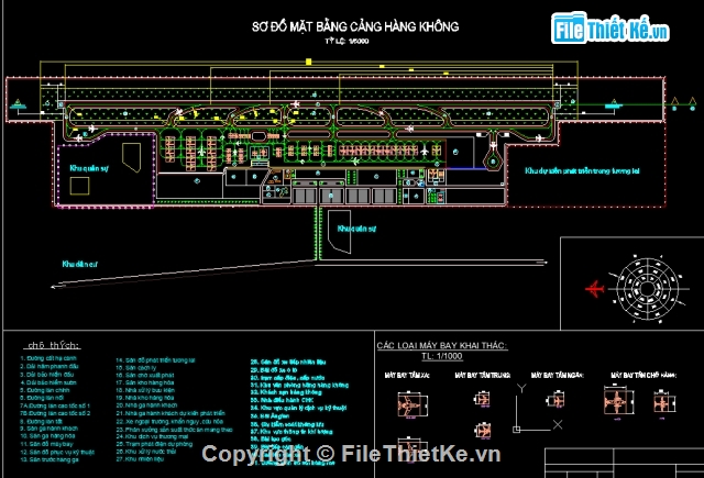 quy hoạch mặt bằng,sân bay,Cảng hàng không,cảng hàng không sân bay