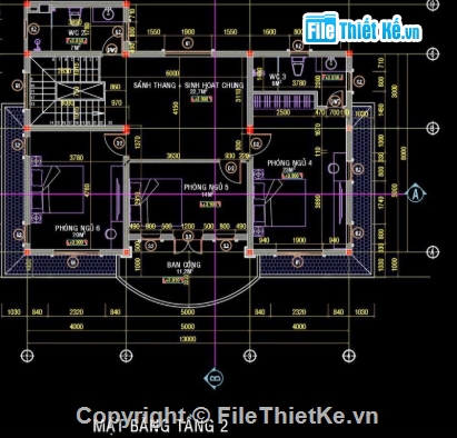 biệt thự 2 tầng,cad biệt thự 2 tầng,biệt thự 2 tầng file cad,biệt thự 2 tầng cad