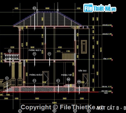 biệt thự 2 tầng,cad biệt thự 2 tầng,biệt thự 2 tầng file cad,biệt thự 2 tầng cad