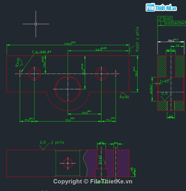 chế tạo,công nghệ,Cad đồ án bích chặn,đồ cán công nghệ chế tạo,bích chặn