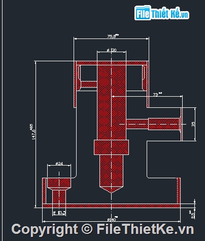 đồ án máy,công nghệ,giá đỡ,thân đỡ,đồ án chi tiết giá đỡ