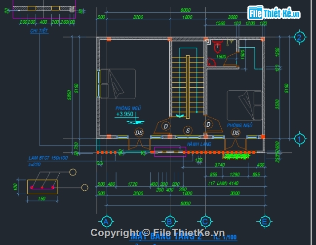 file thiết kế nhà phố,file cad nhà phố,nhà phố 3 tầng,bản vẽ 3 tầng