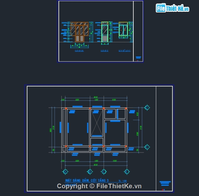 file thiết kế nhà phố,file cad nhà phố,nhà phố 3 tầng,bản vẽ 3 tầng