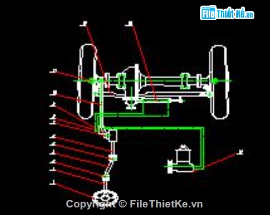 hệ thống lái btr-152,cải tiến xe bọc thép,đồ án xe quân sự,điều khiển ô tô đặc chủng,nâng cao chất lượng lái