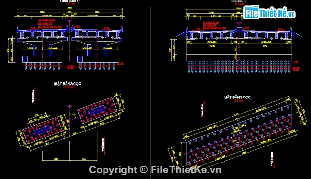 cầu chéo,cầu xiên,hồ sơ cầu  nhịp,cầu dầm I 25.7m,cầu qua kênh,bản vẽ mố trụ cầu