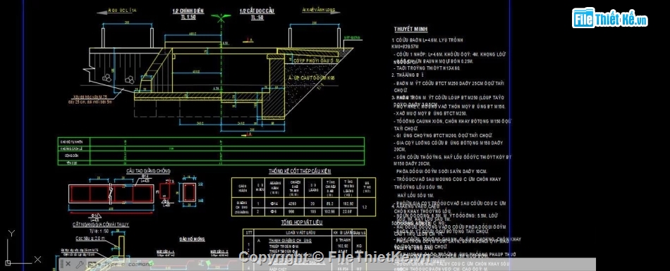 Cầu,cầu bản mố nhẹ,cầu bản