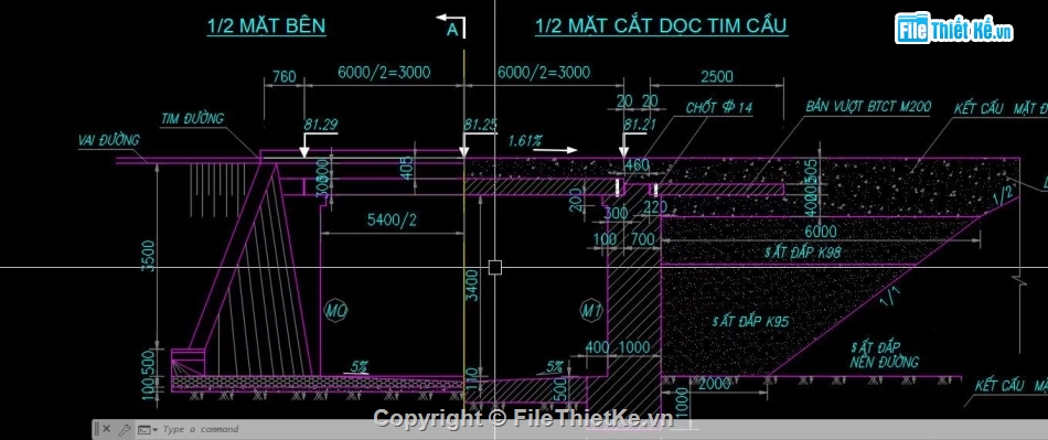 cầu bản,Cầu,cad cầu bản,bản vẽ cầu bản