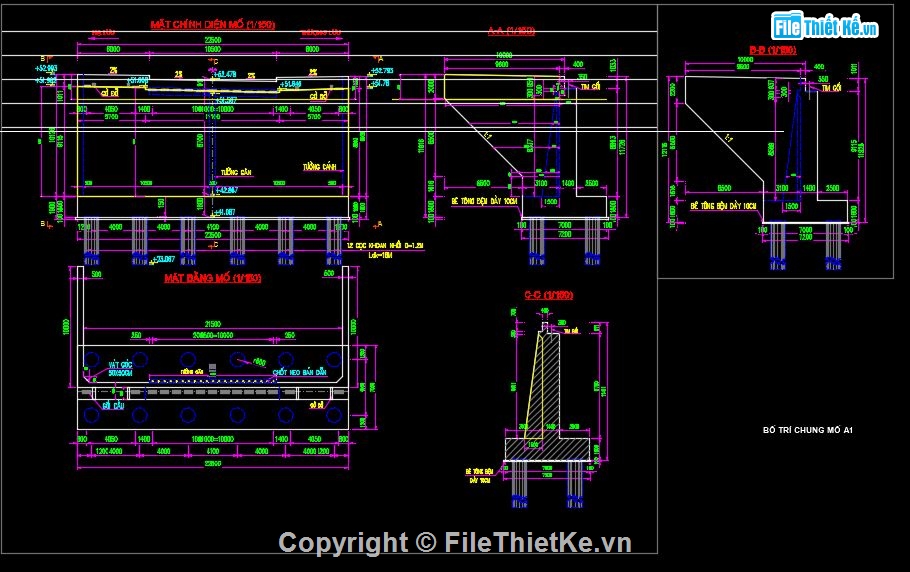 khoan nhồi cọc,cọc nhồi,bản dầm,dầm bản rỗng,cọc dầm,cầu đường