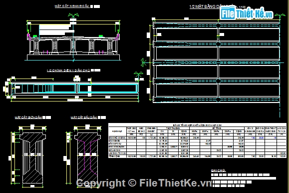 Bản vẽ,Cầu,Bản vẽ Cầu dầm 33m,Bản vẽ dầm I,dầm I 33m,thiết kế cầu