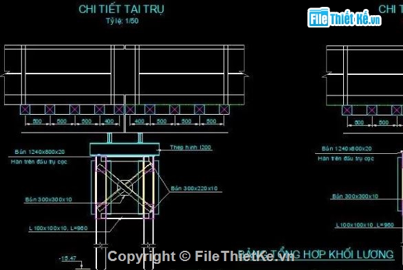 cầu tạm bằng thép,file cầu tạm bằng thép,file cad cầu tạm bằng thép