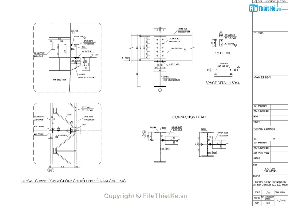 Bản vẽ cầu trục 5T,Chi tiết cầu trục 40m,Kết cấu dầm cầu trục,Dầm cầu trục nhà xưởng,Thiết kế dầm đỡ cầu trục,Chi tiết dầm cầu trục
