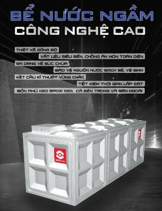 bể nước trường học,be nuoc,be inox,be ngam