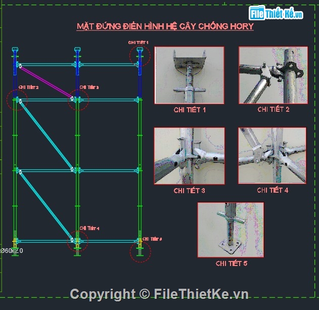 giàn giáo,thiết kế thi công,thiết kế đà giáo,thiết kế dầm t