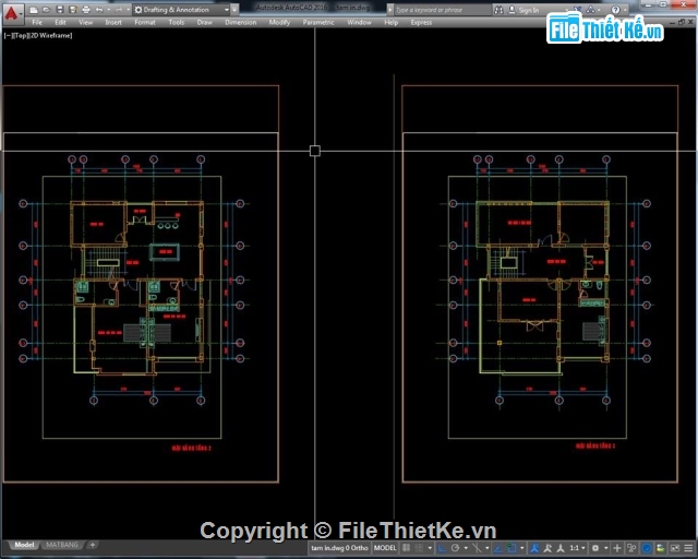 biệt thự hiện đại,full autocad,Kiến trúc,Thiết kế đồ họa