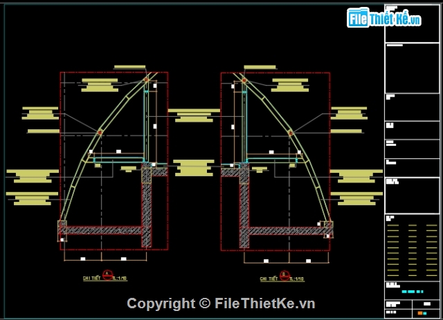 mái vòm,chuyển bản vẽ,bản vẽ cad,sửa bản vẽ,bản vẽ cầu,thép mái vòm