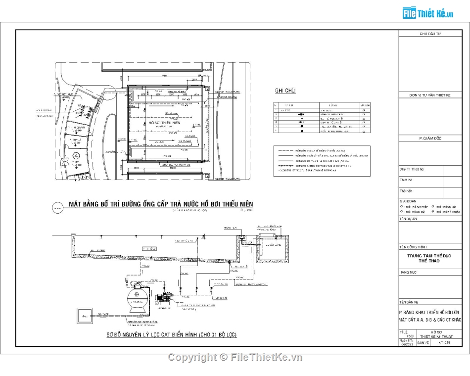 kết cấu bể bơi,kiến trúc bể bơi,file autocad bể bơi,mẫu bể bơi