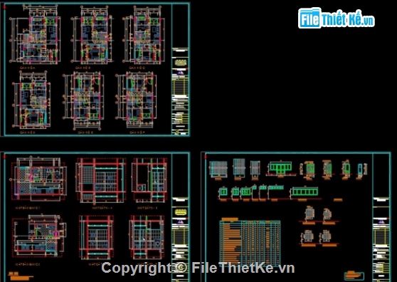Chung cư 6 tầng,cad chung cư 6 tầng,chung cư 6 tầng file cad