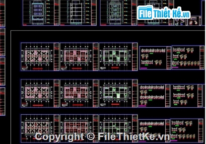 chung cư 6 tầng,cad chung cư 6 tầng,file cad chung cư 6 tầng