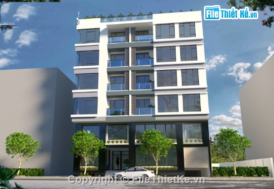 Chung cư mini,file cad chung cư,chung cư file cad,cad chung cư