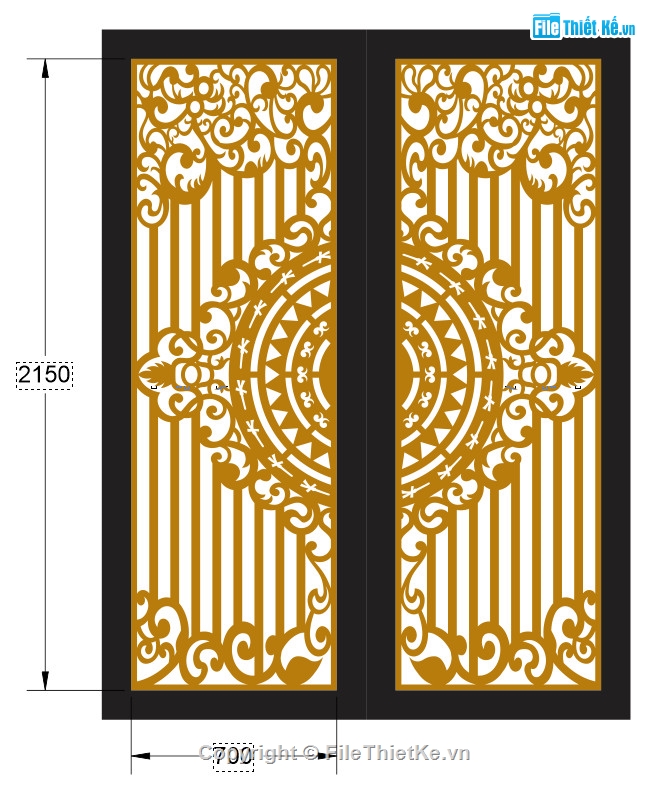 Cổng 2 cánh,mẫu cnc cổng 2 cánh,file cnc cổng 2 cánh