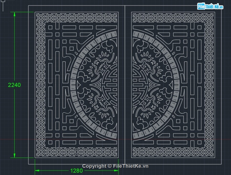 cổng 2 cánh cnc,file cnc cổng 2 cánh,mẫu cổng 2 cánh cnc