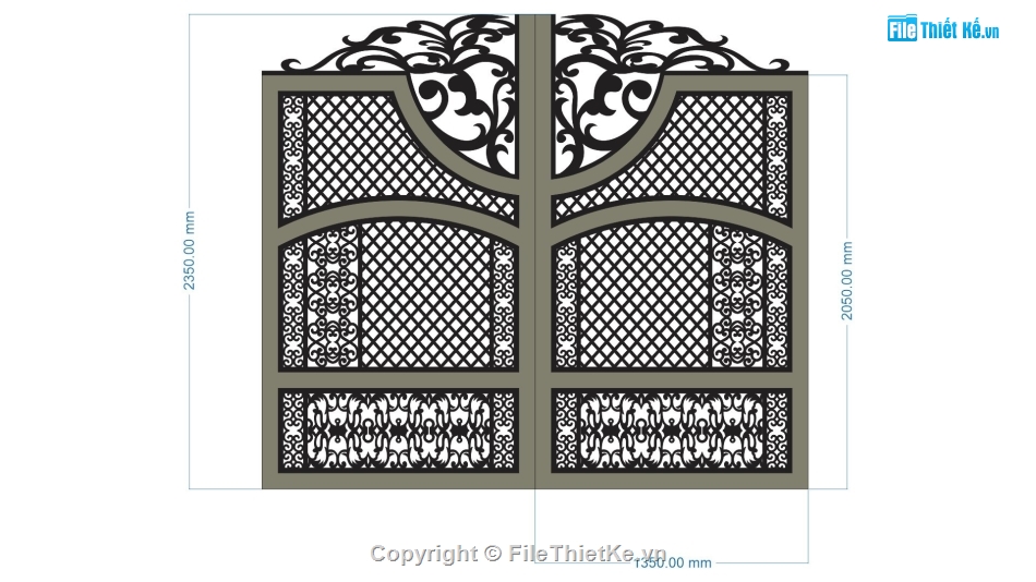 cổng 2 cánh cnc,file cnc cổng 2 cánh,mẫu cnc cổng 2 cánh