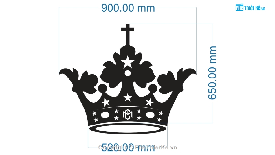 gương miện cnc,file cnc gương miện,file gương miện