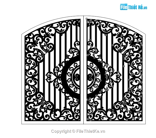 Cổng 2 cánh,mẫu cnc cổng 2 cánh,file cnc cổng 2 cánh,autocad cổng 2 cánh