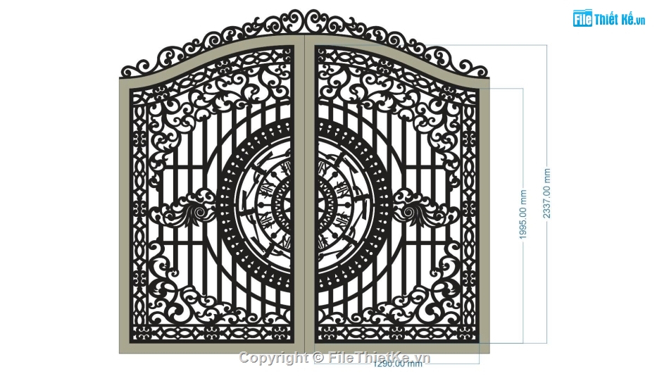 Cổng 2 cánh,Cổng cnc mới nhất,Cổng CNC 2 cánh mới nhất