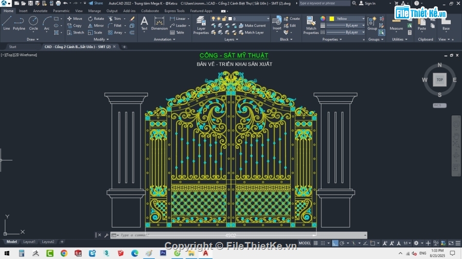 mẫu cổng xếp tự động,cổng sắt mỹ thuật,mẫu bản vẽ cnc cổng biệt thự,file cắt cnc thiết kế cổng biệt thự,mẫu cổng biệt thự 4 cánh mới,thiết kế bộ cổng biệt thự cnc