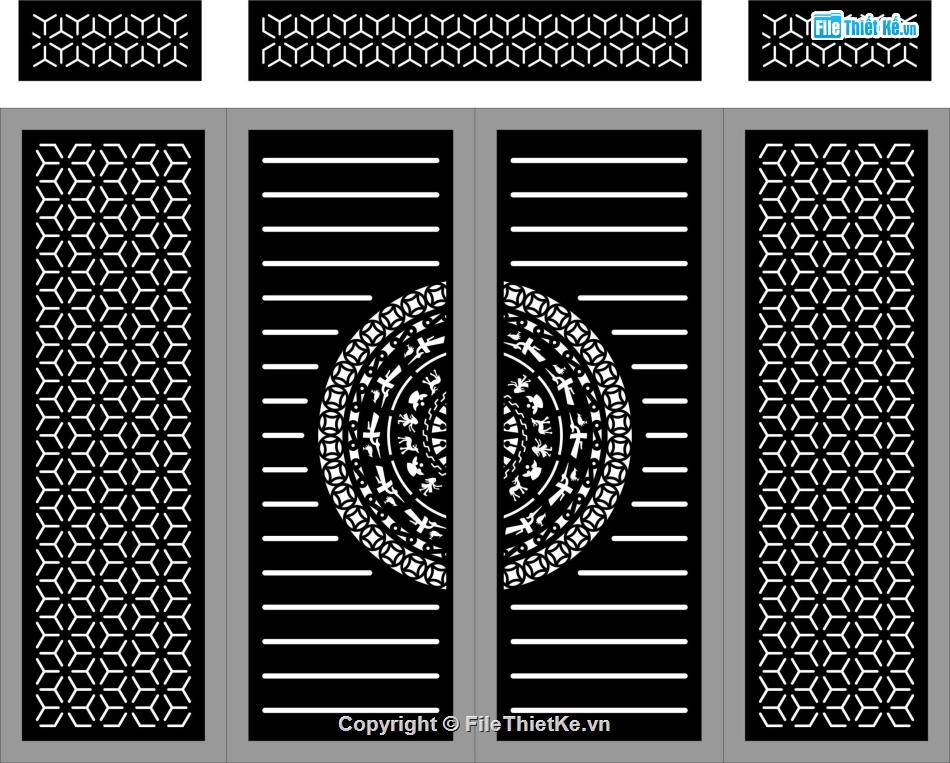 cổng 4 cánh cnc,cổng 4  cánh cnc,cnc ô thoáng