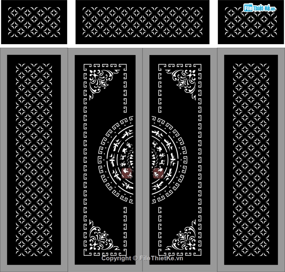 cổng cnc đẹp,cánh cổng đẹp,cổng đẹp 4 cánh