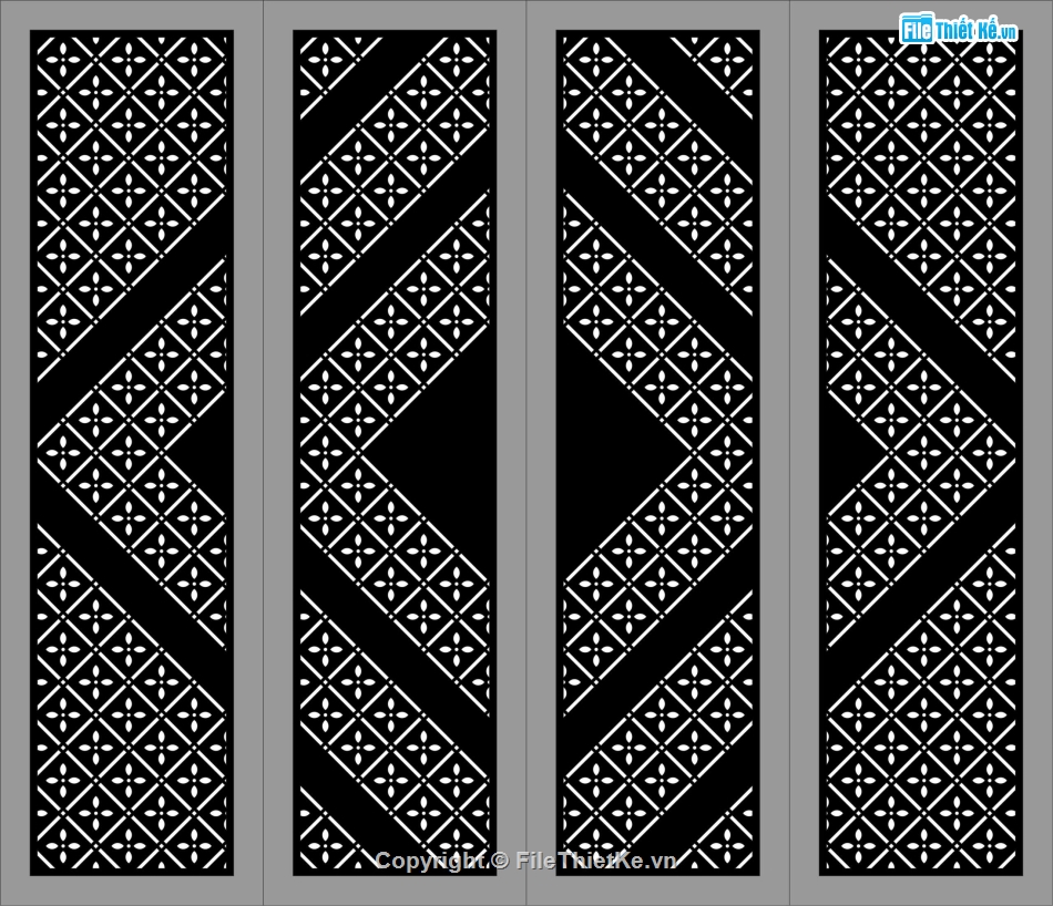Cổng 4 cánh,cnc 4 cánh,Cổng 4 cánh file dxf