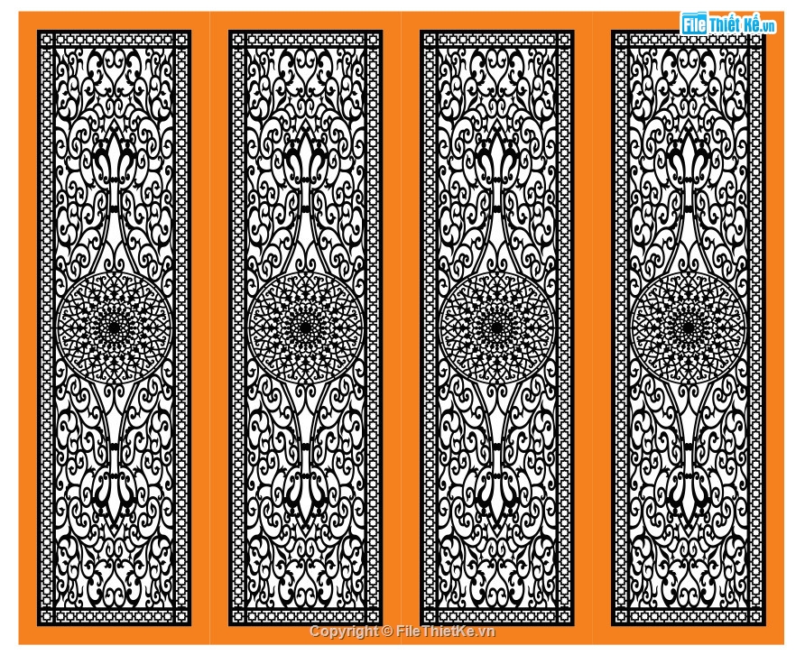 Cổng 4 cánh,autocad cổng 4 cánh,mẫu cnc cổng 4 cánh,mẫu cnc cổng 4 cánh dxf