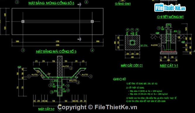 cad cổng làng văn hóa,cổng làng văn hóa,cổng file cad