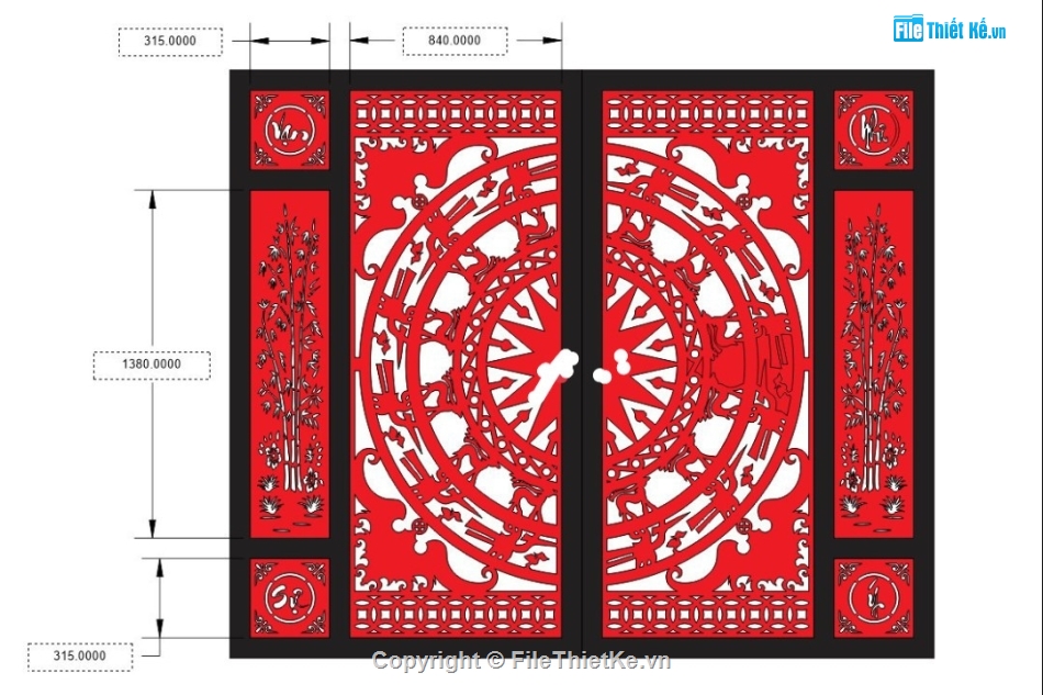 Cổng 2 cánh,Cổng trống đồng 2 cánh,cổng 2 cánh trống đồng cnc,cổng cnc 2 cánh trống đồng,cnc cổng 2 cánh trống đồng