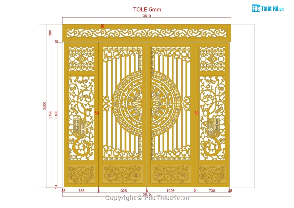 cổng 2 cánh cnc,file cnc cổng 2 cánh,mẫu cổng 2 cánh