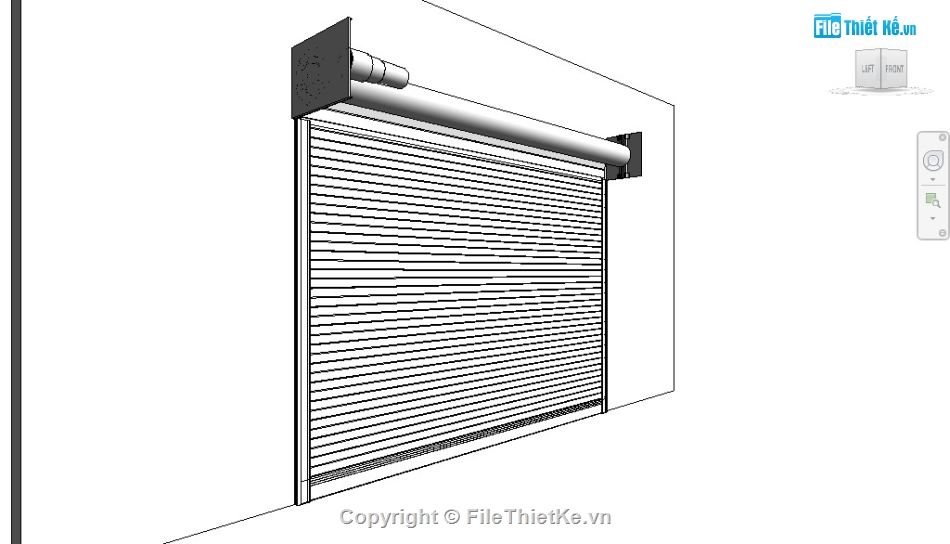 cửa cuốn revit,family revit,Cửa cuốn family revit,cửa cuốn,thư viện revit,Cửa cuốn mẫu revit