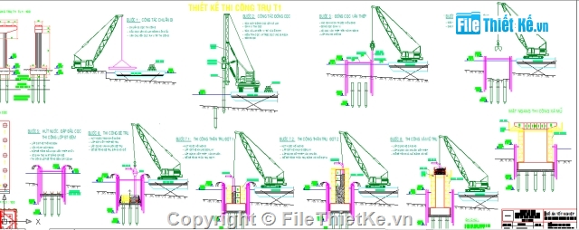 Đồ án tốt nghiệp,đồ án cầu,cầu dầm thép,dầm thép liên hợp,tổ chức thi công cầu,cầu vượt sông