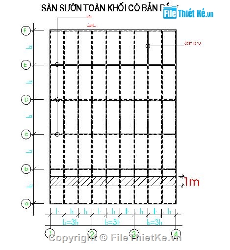 bê tông cốt thép,bản vẽ bê tông,Đồ án bê tông cốt thép 1,Đồ án bê tông cốt thép,Đồ án BTCT,Đồ án BTCT1