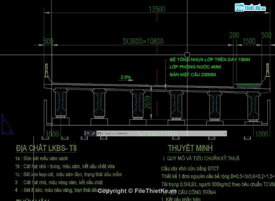 Đồ án thép,Bê tông cốt thép I 33,Dầm T 33m,Dầm I 33 m căng sau