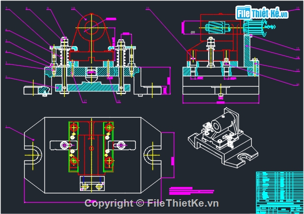 Đồ án gối đỡ,Đồ án,chế tạo,Đồ án chế tạo
