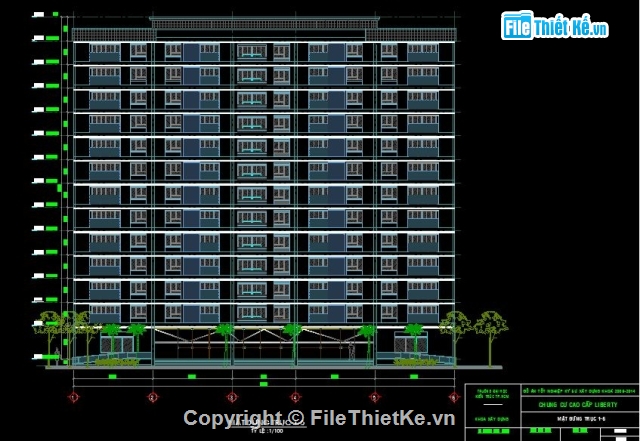 đồ án chung cư,chung cư cao cấp,Liberty,Đồ án chung cư cao cấp Liberty,chung cư cao cấp Liberty,chung cư