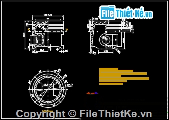 Đồ án,cơ cấu khuỷu trục,thanh truyền động cơ B6