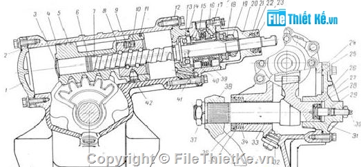 cơ cấu xe tải,cơ cấu xe tải hạng nặng,cơ cấu xe tải file cad,cad cơ cấu xe tải hạng nặng