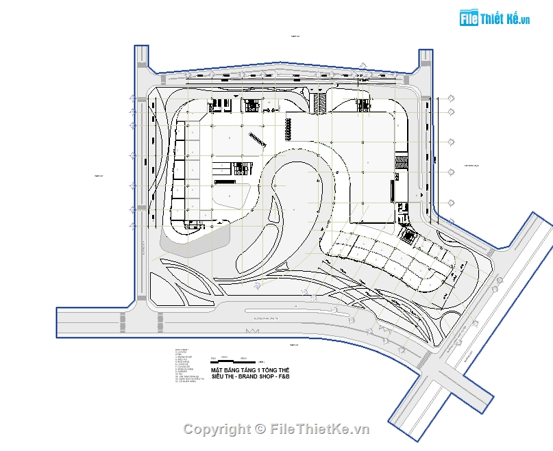 đồ án trung tâm thương mại,file revit hoàn chỉnh,d5 render hoàn thiện,bản vẽ khu đất cad